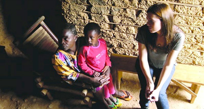 Mandy Moore in Cameroon