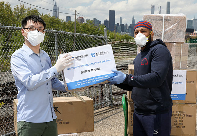 HDI Partners with China Construction Bank (CCB) and New Jersey Community Health Organizations to Provide Personal Protective Equipment in Response to the COVID-19 Crisis