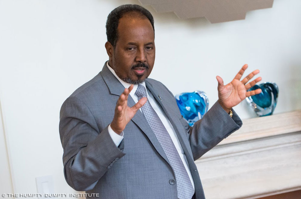 Hassan Sheikh Muhamud, President of Somalia