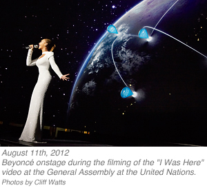 Beyonce Sings at the U.N.